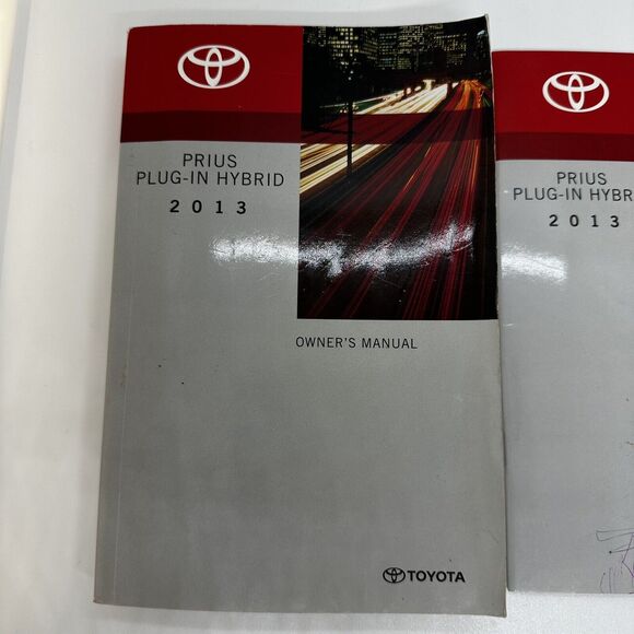 2013 Toyota Prius Plug-in Hybrid Owner’s Manual And Quick Guide - Picture 2 of 9